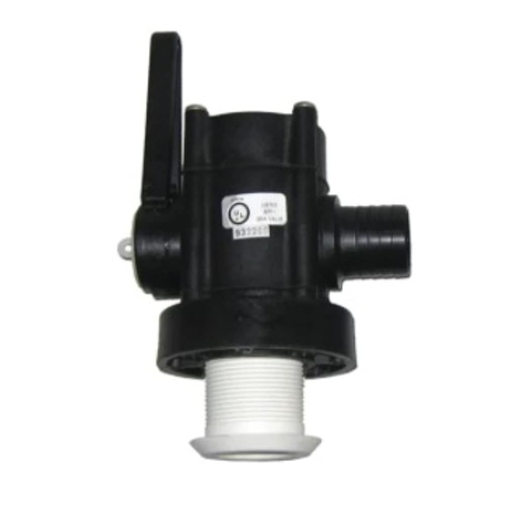 Forespar Marelon Seacock - Mushroom Thru-Hull x Ball Valve x 90 Deg Hose Barb - OEM, 3/4"