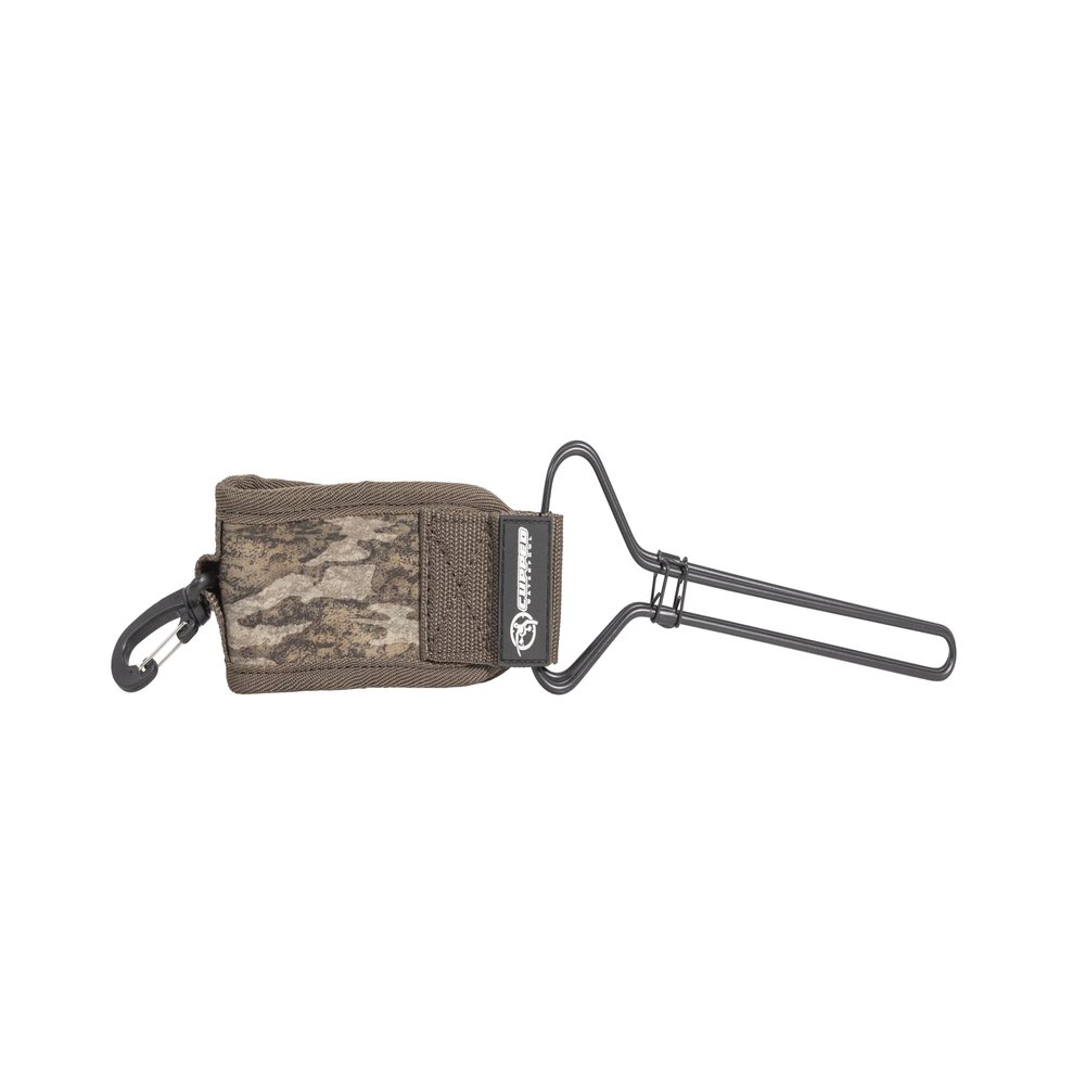 Cupped Waterfowl Duck Strap, Hunting Duck Strap Game Carrier with Heavy Duty Attachment Clip, Mossy Oak Bottomland Camo