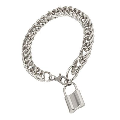 1pc Vintage Metal Lock Pendant Ankle Chain Fashion Foot Jewelry for Women Unique Dainty Foot Accessories for Beach Parties and Daily Wear