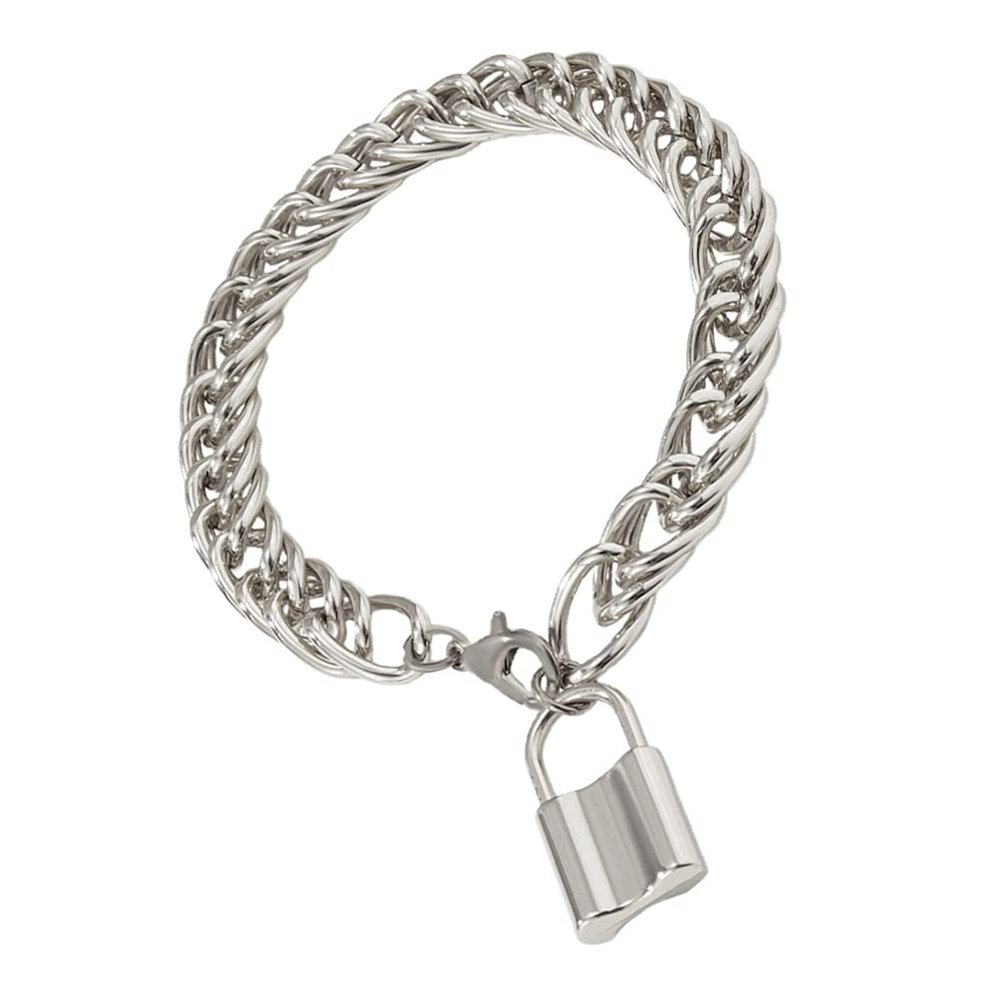 1pc Vintage Metal Lock Pendant Ankle Chain Fashion Foot Jewelry for Women Unique Dainty Foot Accessories for Beach Parties and Daily Wear