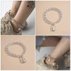 1pc Vintage Metal Lock Pendant Ankle Chain Fashion Foot Jewelry for Women Unique Dainty Foot Accessories for Beach Parties and Daily Wear view 2