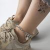 1pc Vintage Metal Lock Pendant Ankle Chain Fashion Foot Jewelry for Women Unique Dainty Foot Accessories for Beach Parties and Daily Wear view 3