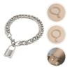 1pc Vintage Metal Lock Pendant Ankle Chain Fashion Foot Jewelry for Women Unique Dainty Foot Accessories for Beach Parties and Daily Wear view 4