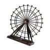 VOSAREA Retro Home Ferris Wheel Decorations Gold Ferris Wheel Model for Desktop view 1