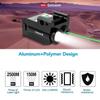 Gmconn Green Laser Combo Tactical Laser Sight and 350 Lumens Rechargeable Gun Light Strobe Weapon Light Beams for Guns and Pistols with Rail view 3
