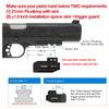 Gmconn Green Laser Combo Tactical Laser Sight and 350 Lumens Rechargeable Gun Light Strobe Weapon Light Beams for Guns and Pistols with Rail view 4