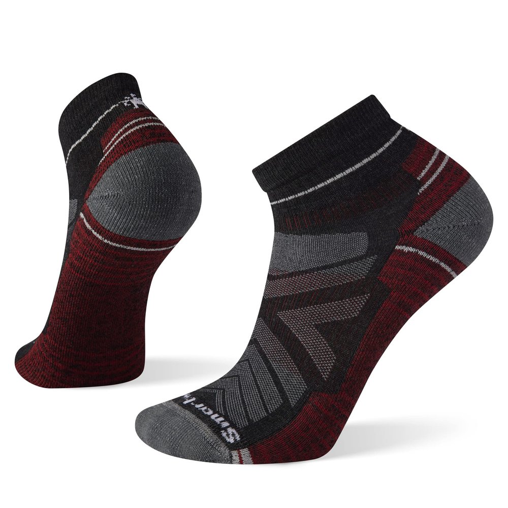 SmartWool Hike Light Cushion Ankle Socks, Charcoal, Large