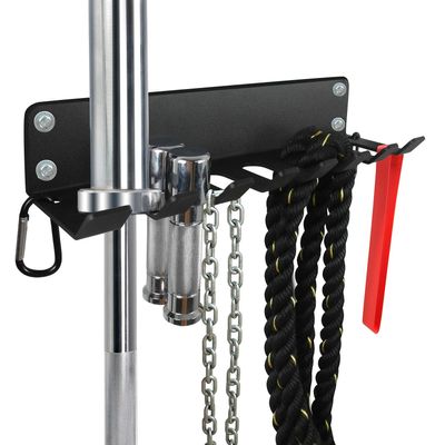 Vehcarc Home Gym Storage - Heavy-Duty Barbell Holder, Kettlebells, Weight Bar, Workout Rack Equipment, Foam Roller, Jump Rope, Resistance Band