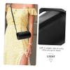 BESTOYARD 1pc Shoulder Messenger Bag Single- shoulder Bag pu crossbody bag Stylish Bag chic crossbody pouch evening bag cylinder purse crossbody womens wallet PU Bag Miss the chain round bag view 4