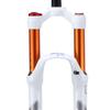 LvTu Suspension Forks 26 27.5 Inches, Alloy Double Air Chamber System Effective Shock Travel: 120mm (Color : White, Size : 26 inches) view 3