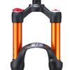 LvTu Suspension Forks 26 27.5 Inches, Alloy Double Air Chamber System Effective Shock Travel: 120mm (Color : Black-1, Size : 27.5 inches) view 3