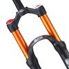 LvTu Suspension Forks 26 27.5 Inches, Alloy Double Air Chamber System Effective Shock Travel: 120mm (Color : Black-1, Size : 27.5 inches) view 4