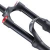 LvTu Suspension Forks 26 27.5 Inches, Alloy Double Air Chamber System Effective Shock Travel: 120mm (Color : Black, Size : 27.5 inches) view 4