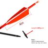 600 Spine Arrow 30 Inch Arrow Target Practice Arrow Hunting Arrow Carbon Arrows Compound Bow Recurve Bow Adult Youth Archery Indoor Outdoor Shooting Field Tip 12pc view 4