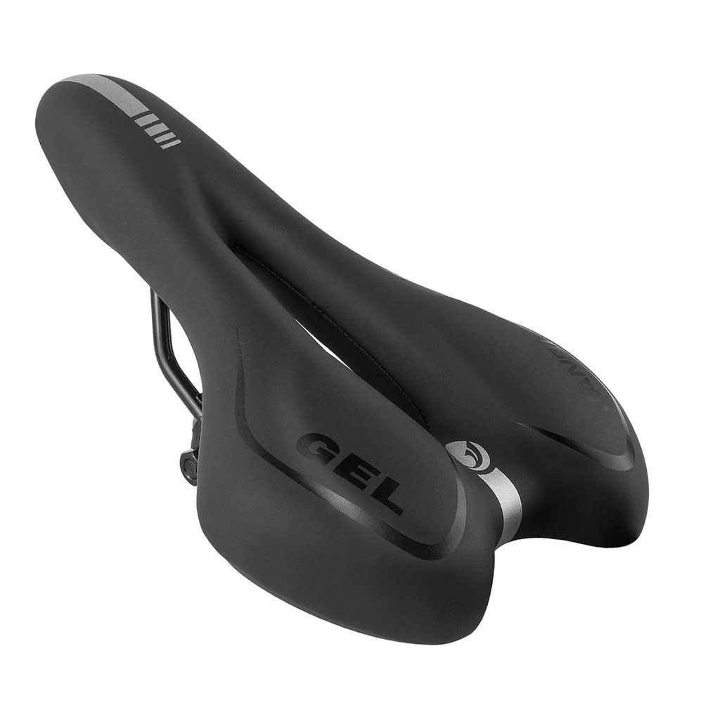 Comfortable MTB Gel Seat Mountain Bike Saddle MTB Saddle Mountain Bike Seat Gel Bikes Seats Breathable & Soft & Waterproof Bike Saddle Cushion for Men and Women