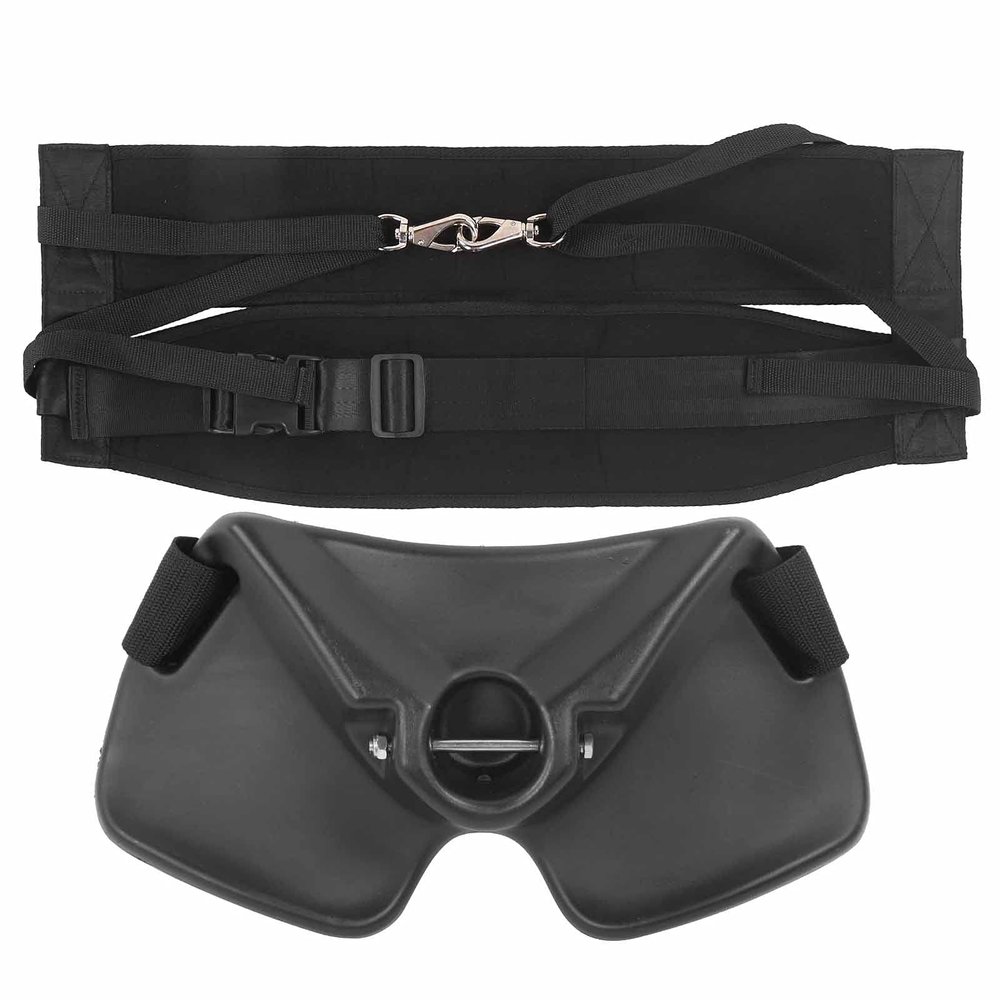 Keenso Adjustable Fishing Fighting Waist Belt, Fishing Belly Top Waist Support Harness Fishing Rod Fighting Belt Pole Holder sportinggoods fishing waist rod holder belt