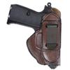 Maxx Carry Tuckable IWB Leather Holster for American Arms CX22. Inside The Pants Holster for Tuck in Conceal Carry. Brown Right Hand. view 1