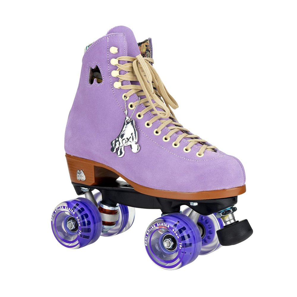Moxi Lolly Roller Skate - Fashionable Womens Quad Roller Skate | Lilac | Size 10