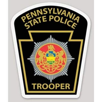 4 Inch Pennsylvania State Police Trooper Sticker for Car Vinyl Decal window Truck Window Car Bumper Sticker Laptop Decal Motorcycle Helmet