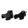 XS SIGHTS XTI2 45 Offset Iron Sights for AR Platform, Front Glow in The Dark for Tactical Applications, Ambidextrous, Durable (Standard Dot White, DXW Tritium) view 3