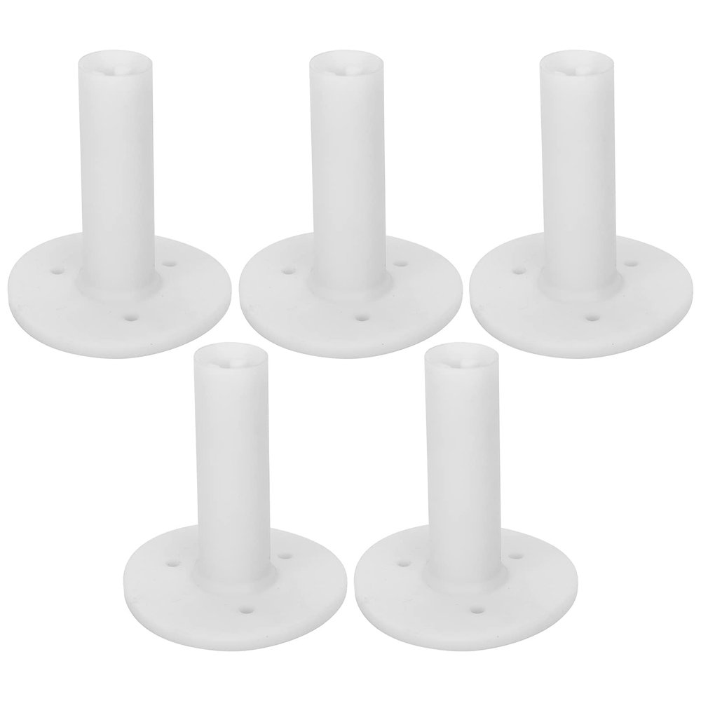 Dilwe 5 Pieces Rubber tees, not Inserted into The Ground, Driving Range Training Ball tees Holder for Practice mat (57 mm)