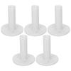 Dilwe 5 Pieces Rubber tees, not Inserted into The Ground, Driving Range Training Ball tees Holder for Practice mat (57 mm) view 1
