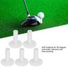 Dilwe 5 Pieces Rubber tees, not Inserted into The Ground, Driving Range Training Ball tees Holder for Practice mat (57 mm) view 4