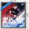 Trends International NHL New York Rangers - Alexis Lafrenire 20 Wall Poster, 22.4L x 14.7W, Barnwood Framed Version view 3