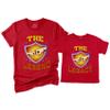 The Legend and The Legacy Shirt Matching Dad and Son Baby Father's Day Mens T-Shirt Gift Red view 1