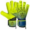Keeperking Soccer Goalie Goalkeeper Gloves for Kids Boys Youth & Adult,Latex Strong Grip Palms with Removable Finger Spines Protection Children Football Gloves for Training/Match (7, Yellow-FS) view 1