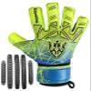 Keeperking Soccer Goalie Goalkeeper Gloves for Kids Boys Youth & Adult,Latex Strong Grip Palms with Removable Finger Spines Protection Children Football Gloves for Training/Match (8, Yellow-FS) view 2