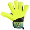 Keeperking Soccer Goalie Goalkeeper Gloves for Kids Boys Youth & Adult,Latex Strong Grip Palms with Removable Finger Spines Protection Children Football Gloves for Training/Match (8, Yellow-FS) view 3
