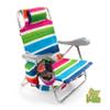 Homevative Kids Folding Backpack Beach Chair with 4 Positions, Carry Handle, Storage Pouch, Cup Holder and Phone Holder, Lightweight Design view 1