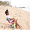 Homevative Kids Folding Backpack Beach Chair with 4 Positions, Carry Handle, Storage Pouch, Cup Holder and Phone Holder, Lightweight Design view 4
