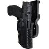 Pro Heavy Duty Competition Holster fits Walther PDP 5in (Polymer Frame) (Right-Hand Draw, Black/Carbon Fiber) view 1