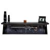 Tactical Traps - Freedom 52R Concealment Shelf with Trap Door and RFID Lock - Secure & Safe Hidden Concealment Compartment - 46" X 13.5" X 5" - Ebony view 1