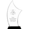 10.25" H Pinnacle Sales Excellence Acrylic Award - Personalized Presentation Trophy for Sales, Includes Free Laser Engraving Prime view 1