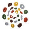 Atomik Rock Climbing Holds Set of 25 Screw-Ons Kids Holds Style 1 in Assorted Earth Tones view 1