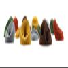 Atomik Rock Climbing Holds Set of 25 Screw-Ons Kids Holds Style 1 in Assorted Earth Tones view 3