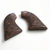 Premium Gun Grips Compatible Replacement Heritage Arms Rough Rider Carved Scroll Rosewood Grips Gold Rush Model .22 & .22 mag view 2