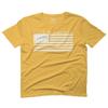 0010. Patriotic American Proud Made in USA United States America Flag Military Patriotic Style for Men T Shirt (Gold 2X-Large) view 1