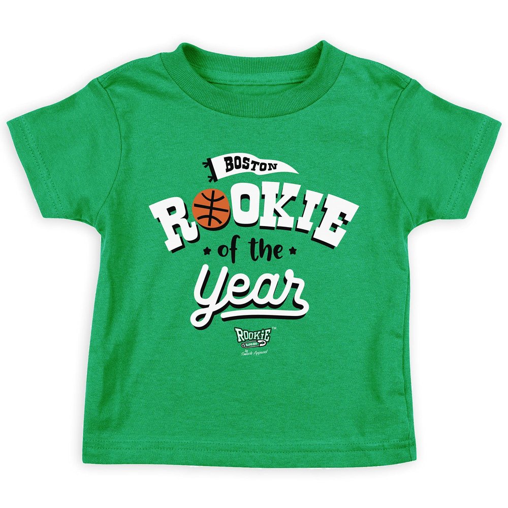 Boston Basketball Fans. Rookie of The Year Green Toddler Tee (Toddler Tee, 4T)