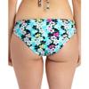California Waves Womens Floral Strappy Swim Bottom Separates Blue M view 3