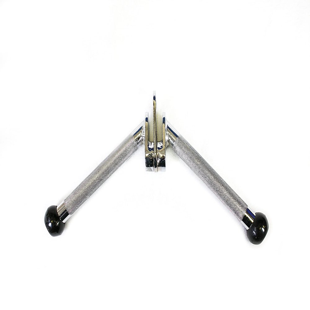 Ader Revolving Tricep Press Down V Bar W/Rubber Ball Ends