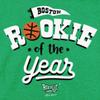 Boston Basketball Fans. Rookie of The Year Green Toddler Tee (Toddler Tee, 3T) view 2