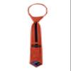 Spring Notion Boys' Linen Blend Zipper Necktie Rust Large view 2