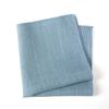 Spring Notion Linen Blend Handkerchief Hanky Pocket Squares for Boys, Steel Blue view 1