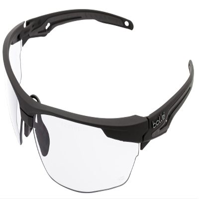 Bolle Tactical Silex+ Spectacles Smoke PC Lens Platinum Coating