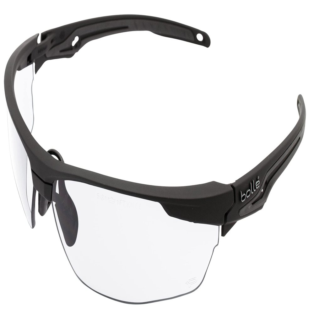 Bolle Tactical Silex+ Spectacles Smoke PC Lens Platinum Coating