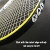 Racket Protections Tape, Tennis Guard Anti Scratch Tape Racket Frame Guard PU Protective Sticker for Tennis Practice Racquetballs view 2